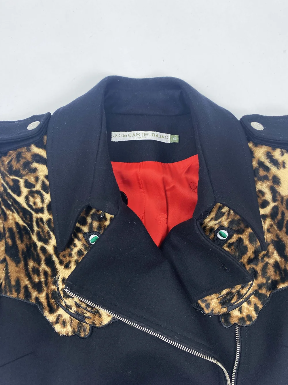 JC de Castelbajac F/W 2009 leopard head sleeve jacket — JAMES VELORIA